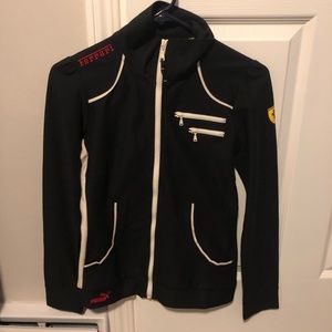 Puma X Ferrari XS black jacket